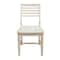 International Concepts Set of 2 Aspen Slat Chairs, Unfinished C-4P - alternate 3